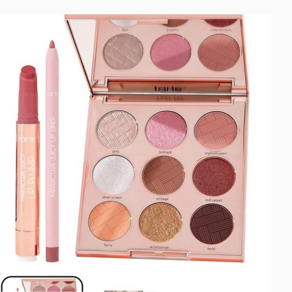 Tarte Lip Plump and Eyeshadow Palette Set